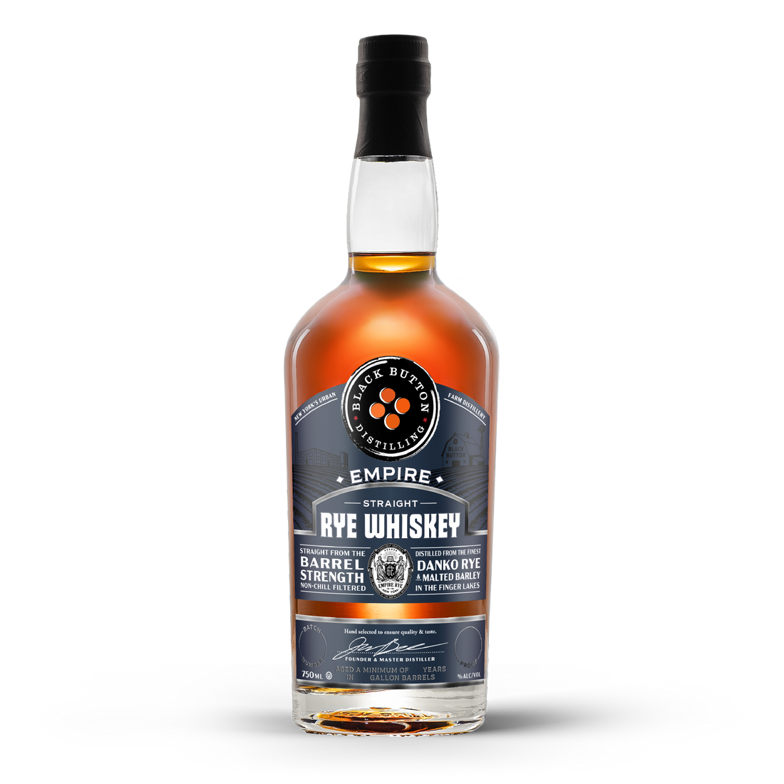 Highly Limited Barrel Strength Empire Rye Whiskey