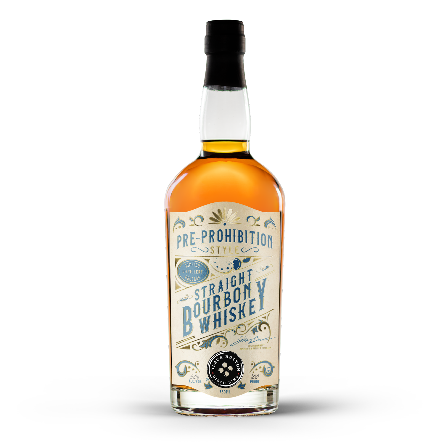 Pre Prohibition Bourbon Whiskey Black Button pre-prohibition-bourbon-whiskey-black-button